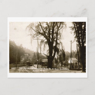 View of Roslyn, Long Island, NY 1915 Vintage Postcard