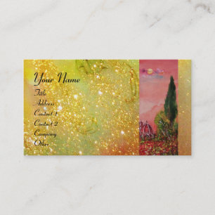 VIEW OF SAINT MARY OF FLOWER / FLORENCE IN SUNSET BUSINESS CARD