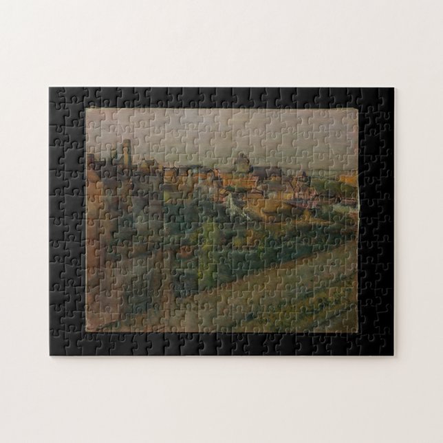 View of Saint-Valéry-sur-Somme Edgar Degas Jigsaw Puzzle (Horizontal)