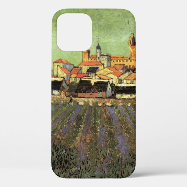 View of Saintes Maries by Vincent van Gogh Case-Mate iPhone Case (Back)