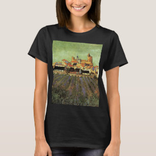View of Saintes Maries by Vincent van Gogh T-Shirt