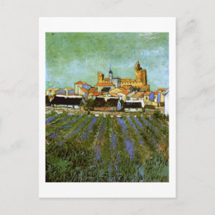 View of Saintes-Maries (F416) Van Gogh Fine Art Postcard