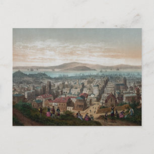 View of San Francisco (1860) Postcard
