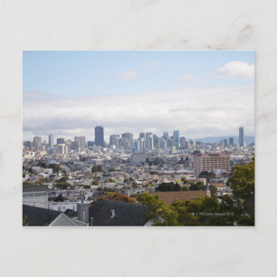 View of San Francisco skyline Postcard