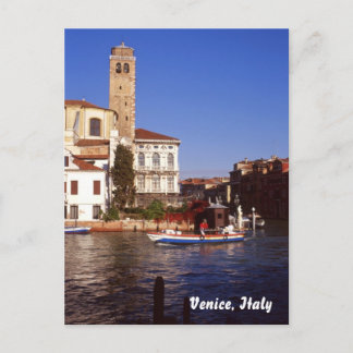 View of San Geremia, Venice Postcard