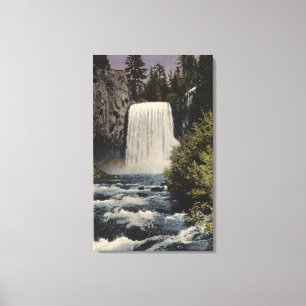 View of San Joaquin River & Rainbow Falls Canvas Print