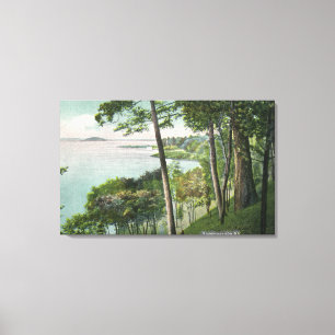 View of Saratoga Lake # 2 Canvas Print
