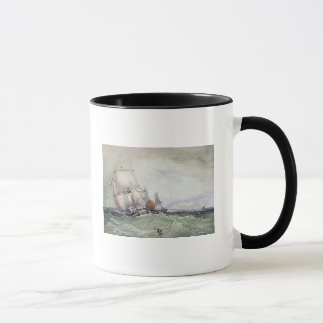 View of Scarborough, with a Collier Brig Mug (Right)