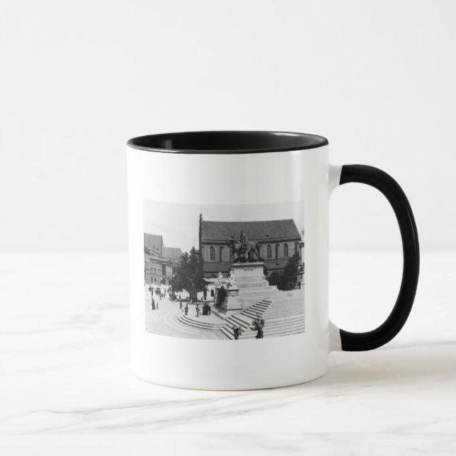 View of Schweidnitz, Breslau  Poland, c.1910 Mug (Right)
