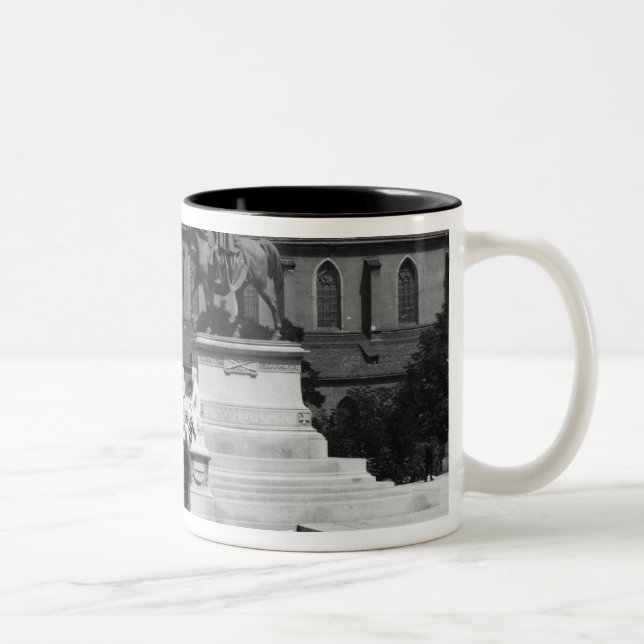 View of Schweidnitz, Breslau  Poland, c.1910 Two-Tone Coffee Mug (Right)