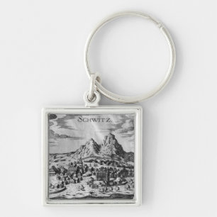 View of Schwyz Key Ring