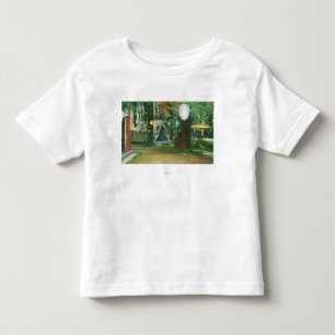 View of Scotts Camp, RedwoodsRussian River, CA Toddler T-Shirt