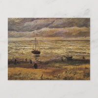 View of Sea at Scheveningen by Vincent van Gogh