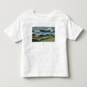 View of Seal Rock in between Waldport and Toddler T-Shirt