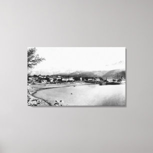 View of Seward, Alaska PhotographSeward, AK Canvas Print