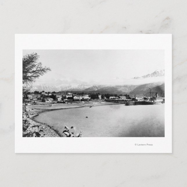 View of Seward, Alaska PhotographSeward, AK Postcard (Front)