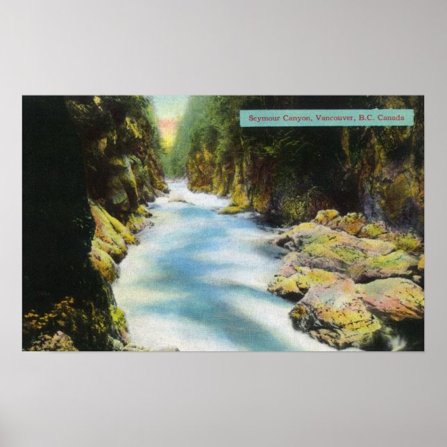 View of Seymour Canyon Poster (Front)