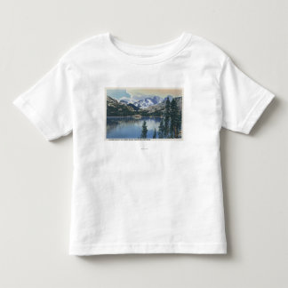 View of Shadow Lake, Sierra Nevada Mountains Toddler T-Shirt