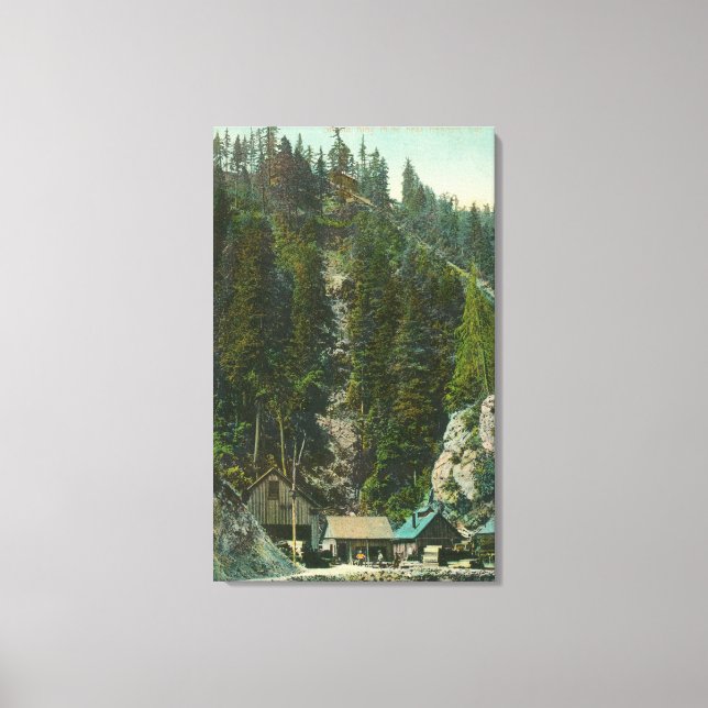 View of Shasta King MineKennett, CA Canvas Print (Front)