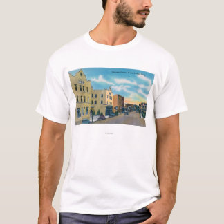 View of Sherman AvenueCoeur d'Alene, ID T-Shirt