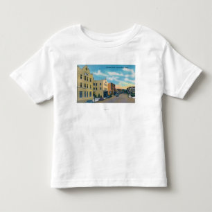 View of Sherman AvenueCoeur d'Alene, ID Toddler T-Shirt