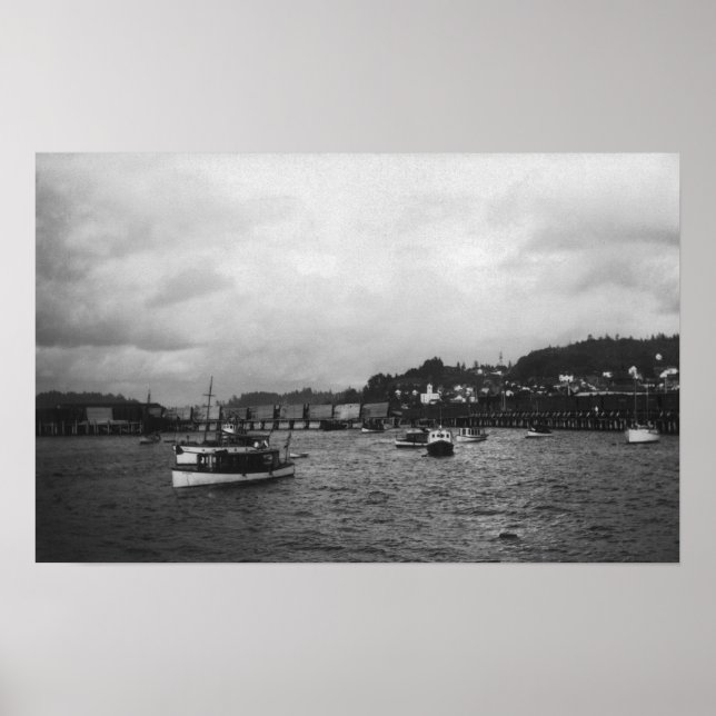 View of Ships at the 15th Annual Regatta Poster (Front)