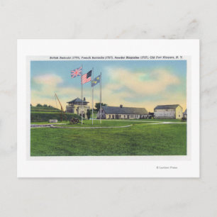 View of Sir William Johnson Council Chamber Postcard