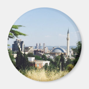 View of Skopje Magnet