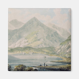 View of Snowdon Magnet