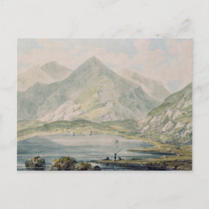 View of Snowdon Postcard