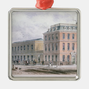 View of Soho Square and Carlisle House Metal Tree Decoration