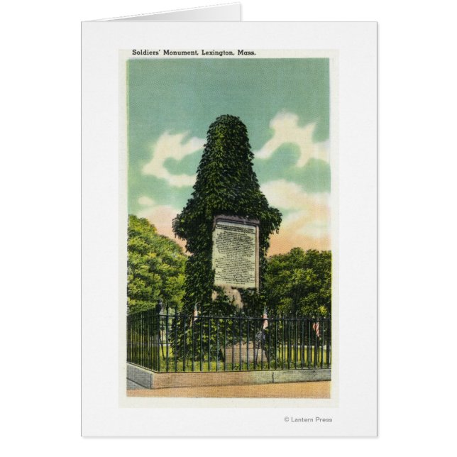 View of Soldiers' Monument (Front)