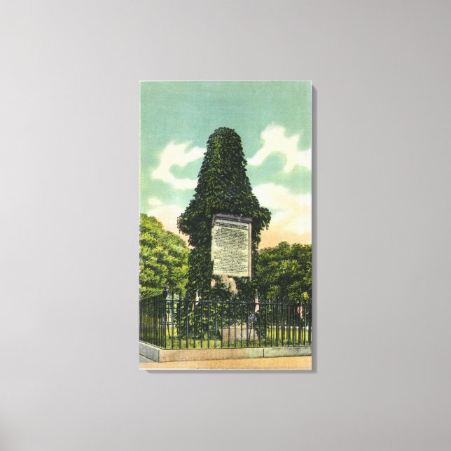 View of Soldiers' Monument Canvas Print (Front)