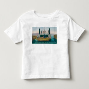 View of SP Ferry Boat Solano in Dock Toddler T-Shirt