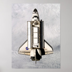 View of Space Shuttle Endeavour from ISS (STS-113) Poster