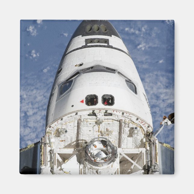 View of space shuttle Endeavour's crew cabin Magnet (Front)