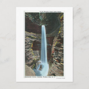 View of Spectacular Cavern Cascade Postcard