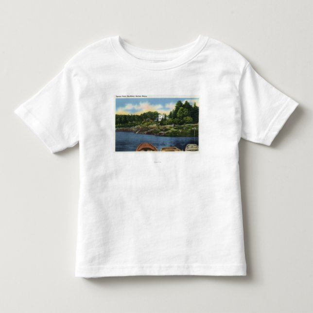 View of Spruce Point Toddler T-Shirt (Front)
