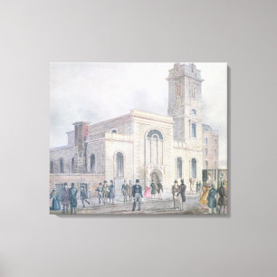 View of St. Bartholomew's Church Canvas Print