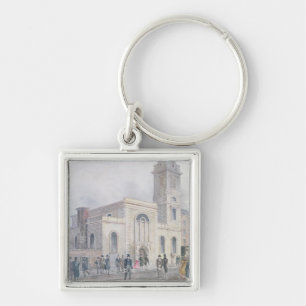 View of St. Bartholomew's Church Key Ring
