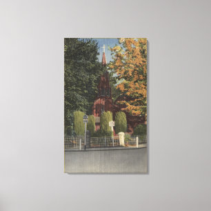 View of St. James Episcopal Church Canvas Print