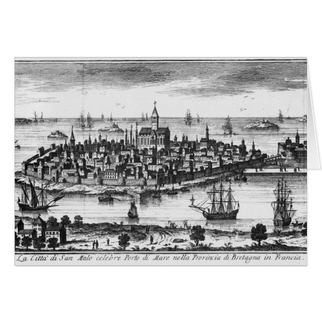 View of St. Malo (Front Horizontal)