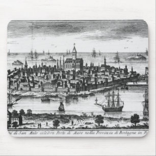 View of St. Malo Mouse Mat