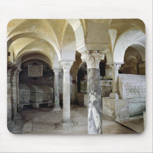 View of St. Paul's Crypt, c.634 AD Mouse Mat