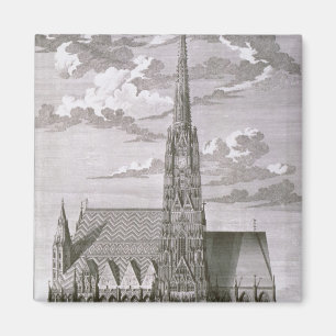 View of St. Stephan's Cathedral Magnet