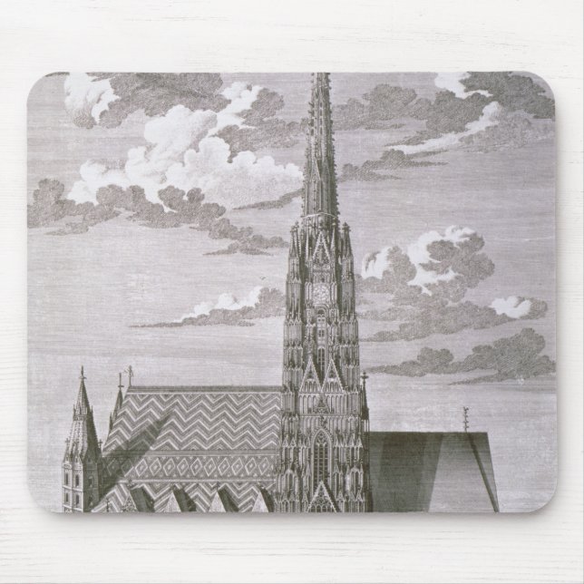View of St. Stephan's Cathedral Mouse Mat (Front)