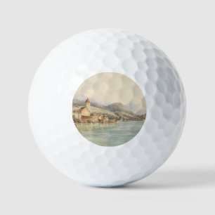 View of St. Wolfgang on Lake Wolfgang Carl Lafite Golf Balls