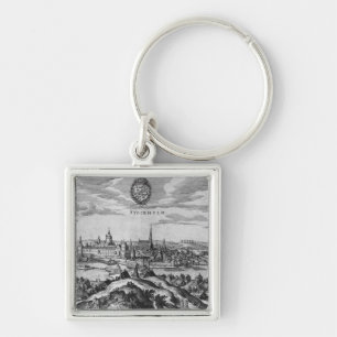 View of Stockholm Key Ring