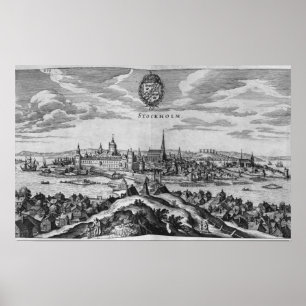 View of Stockholm Poster