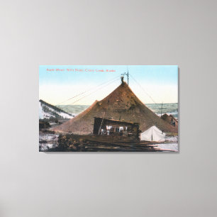 View of Swift Water Bill's Dump Canvas Print